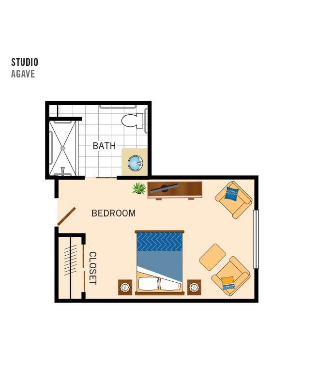 Floor Plans | The Hacienda at the River in Tucson, AZ